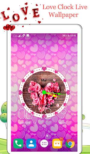 Love Clock Live Wallpaper screenshot 5