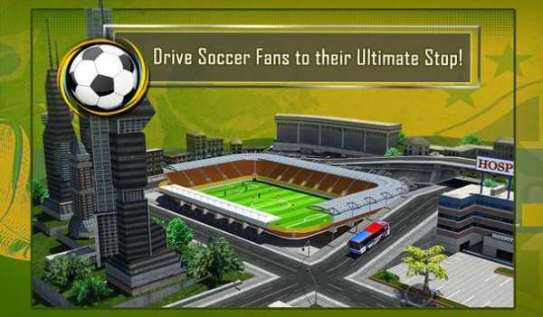 Soccer Fan Bus Driver 3D screenshot 15