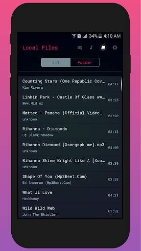 Music player screenshot 6
