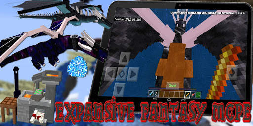 New Dragons Mod for MCPE: Expansive Fantasy Maps screenshot 4