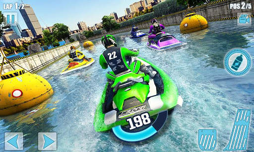 Water Jet Ski Boat Racing 3D screenshot 2