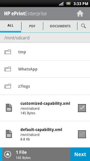 HP EPRINT ENTERPRISE (SERVICE) screenshot 6