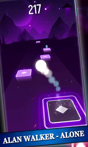 Alan Walker Tiles Hop Song Games screenshot 5