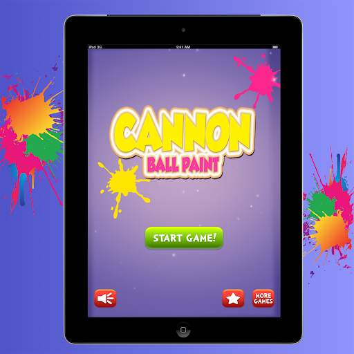 Cannon Ball Paint Game screenshot 9
