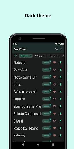 Font Picker - font downloader screenshot 5