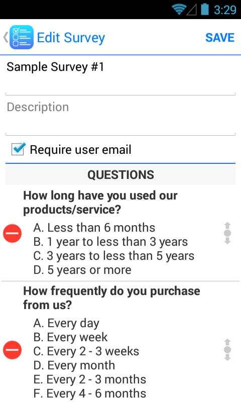 Survey App Lite screenshot 3