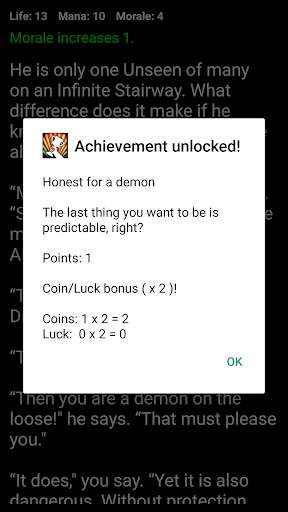 Demon's Choice: Choices Game RPG screenshot 4