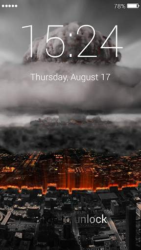 Nuclear Bomb Wallpapers & Lock 7 تصوير الشاشة