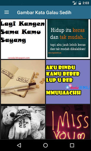 Gambar Kata Galau Sedih screenshot 2