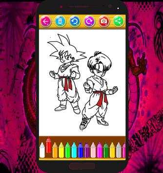 How To Color Dragon Ball Z (Dbz games) screenshot 1