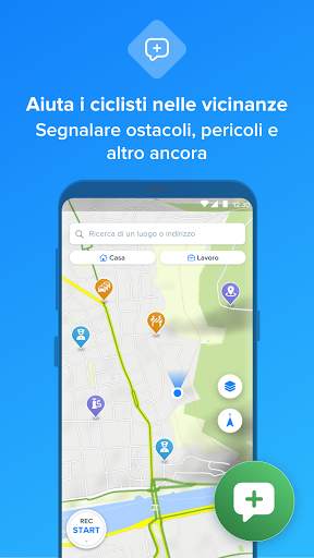 Bikemap - Mappa per ciclismo & navigatore GPS screenshot 8