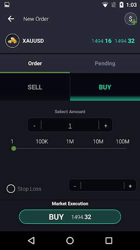 Universal Markets Mobile screenshot 1