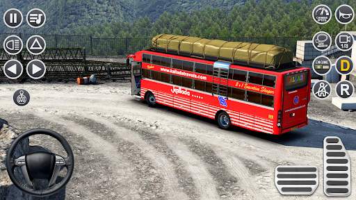 City Coach Bus Driving Adventure : Coach Bus Games screenshot 2