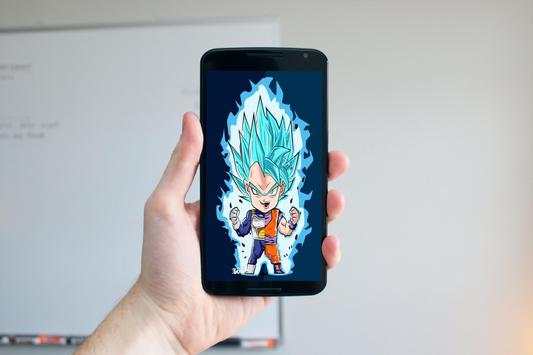 Goku Chibi Art Wallpaper screenshot 8