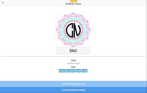 Monogram Maker screenshot 12