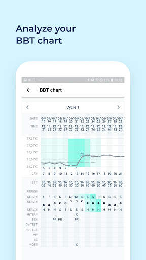 Ovy - NFP, period, ovulation, bbt, menstruation screenshot 3