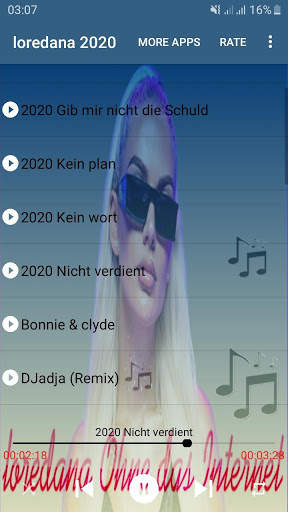 Loredana Ohne das Internet 2020 Musik (30Songs) screenshot 6