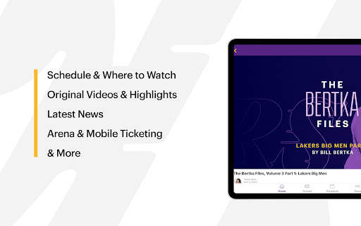 LA Lakers Official App 9 تصوير الشاشة