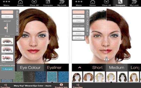 Makeup photo screenshot 2