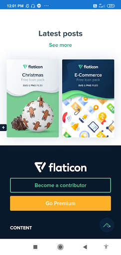 Flaticon screenshot 5