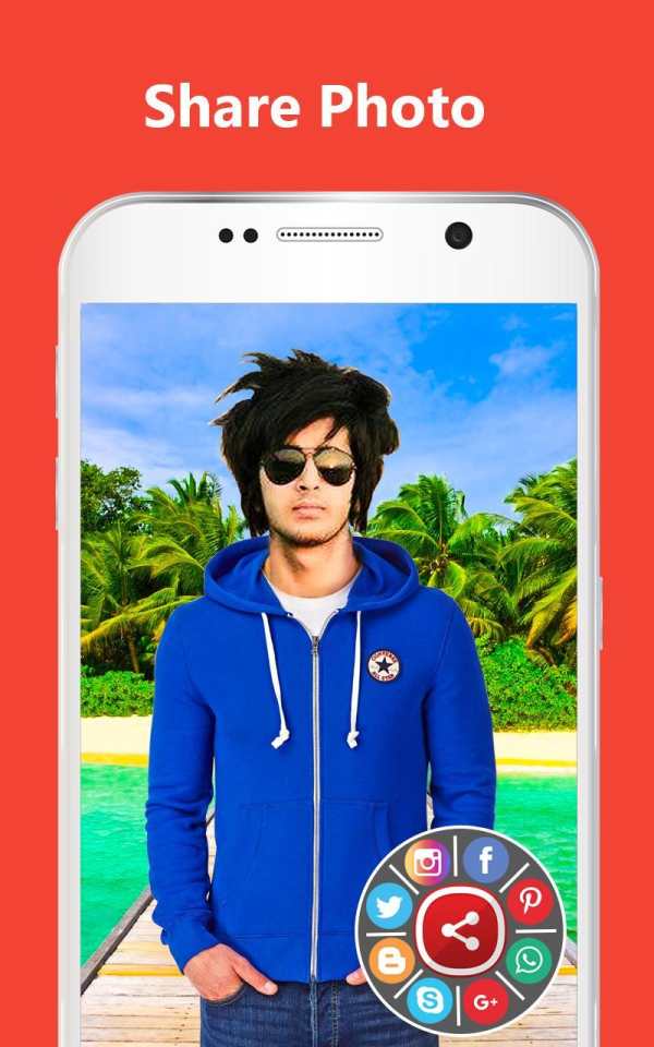 Men Sweatshirt Photo Montage screenshot 13