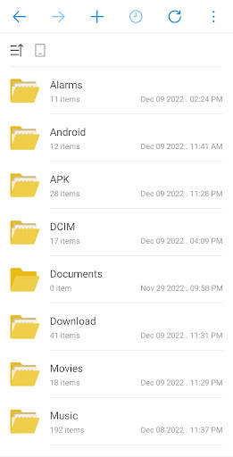 Manajer kartu SD, manajer file screenshot 2