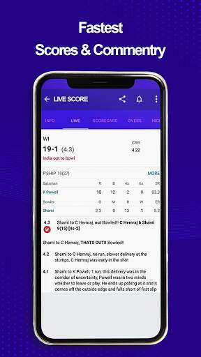 Live Cricket Score, Match Predictions & Live Score screenshot 3