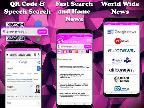 Tchiser - Female Web Browser & Explorer screenshot 4