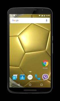 Football Gold Live Wallpaper screenshot 3