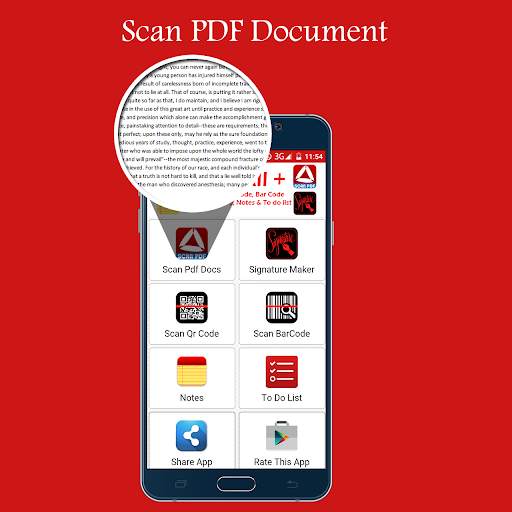 Scan All in One   (PDF, doc bar qr Notes) Free скриншот 4