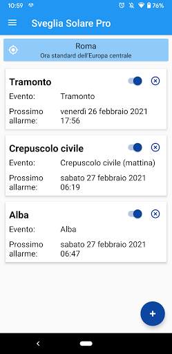 Sveglia Solare screenshot 1