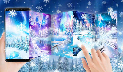 Snow live wallpapers screenshot 2