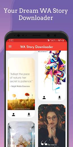 WA Story Downloader😘: Story Save from Whatsapp screenshot 1