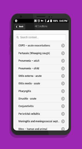 Antibiotic of common infection screenshot 3