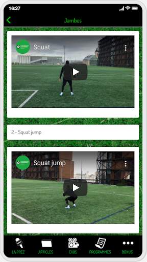 L'Entrainement du Footballeur screenshot 3
