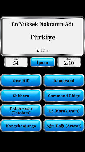 Dünya Coğrafyası Oyunu screenshot 5