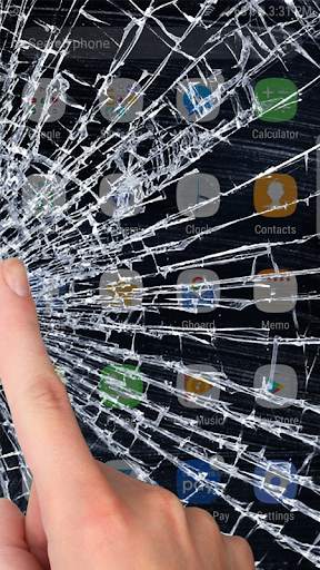 Broken screen prank screenshot 4