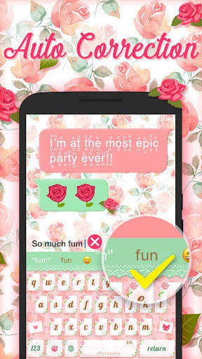 Valentine Love Keyboard Theme screenshot 5