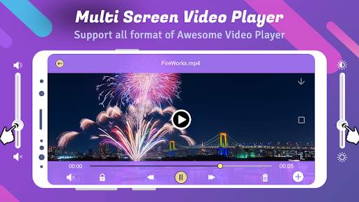 Multi Screen Video Player 3 تصوير الشاشة