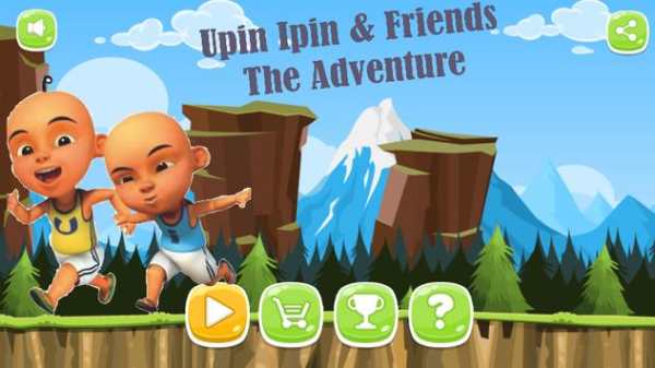 subway adventure of super upin dan kawan screenshot 1
