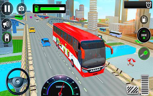 Coach Bus Simulator- Bus Game screenshot 4