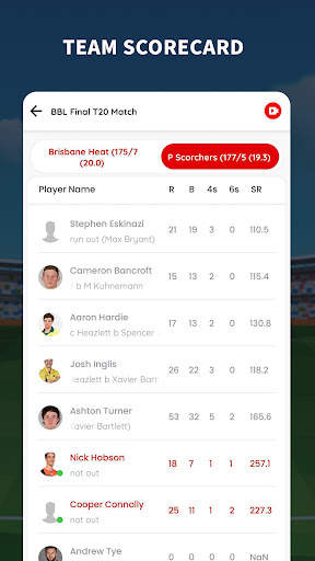Cricket Live Line screenshot 4