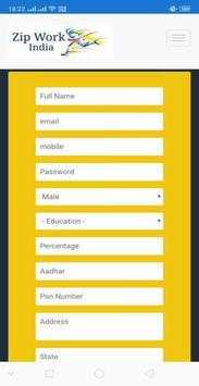Zip Work India screenshot 3