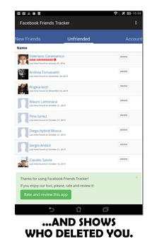 Who deleted me from Facebook? screenshot 5