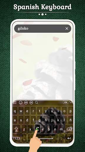 Spanish Keyboard स्क्रीनशॉट 3