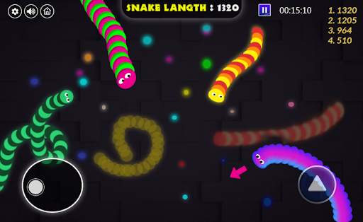 Snake - Fun Addicting Worm Slither Battle IO Games screenshot 3
