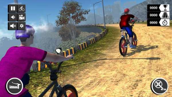 MTB Downhill BMX Bicycle Racing & Quad Stunts screenshot 8
