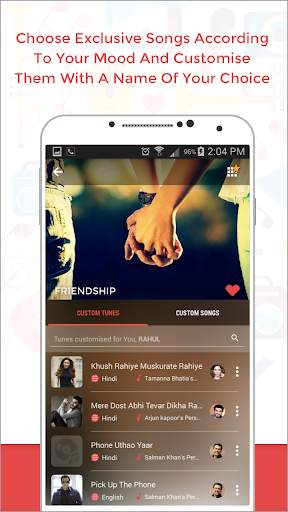 Caller Tunes, Celebrities & Songs screenshot 3