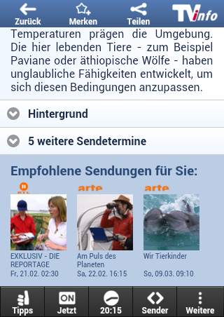 TVinfo TV Programm screenshot 3