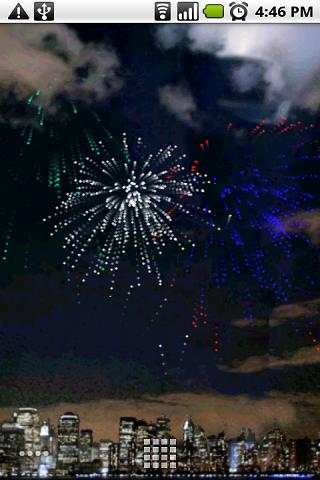 Fireworks Live Wallpaper screenshot 1
